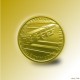 Zlatá mince 2500 Kč Zdymadlo na Labi pod Střekovem 2009 Proof