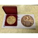 Medaile 100. výročí obnovy ražby medailí v Mincovně Kremnica