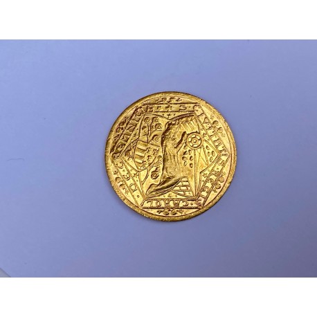 Dukátová medaile 1934 Oživenie kremnického baníctva oroginál 1934