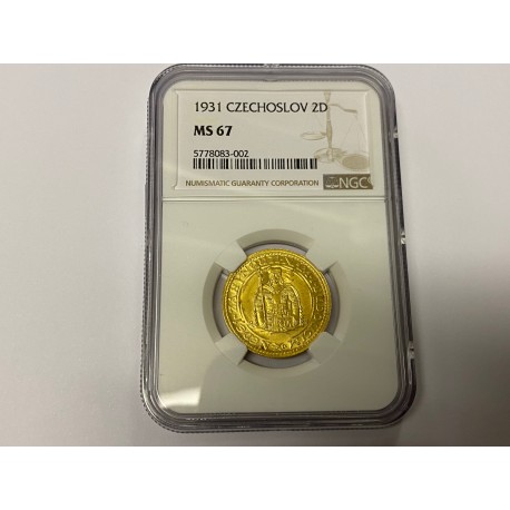 Zlatá mince Svatováclavský Dvoudukát 1932 stav 0/0