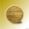 Zlatá mince 2000 Kč Lázeňský Dům v Lázních Bohdanči Kubismus 2005 Proof