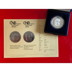 Stříbrná mince Šafařík proof 1995 RR !!
