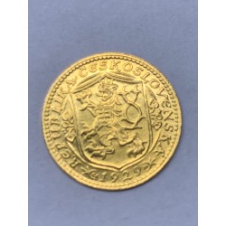 Svatováclavský dukát 1929 UNC stav !!!