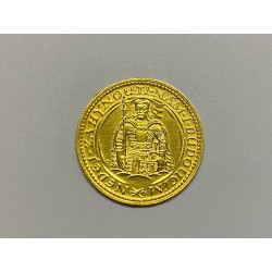 Zlatá mince Svatý Václav Jednodukát Československý 1925