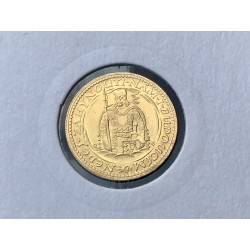 Zlatá mince Svatý Václav Jednodukát Československý 1926