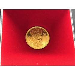 Zlatá mince - Dukát Karel IV 1979, ražební lesk